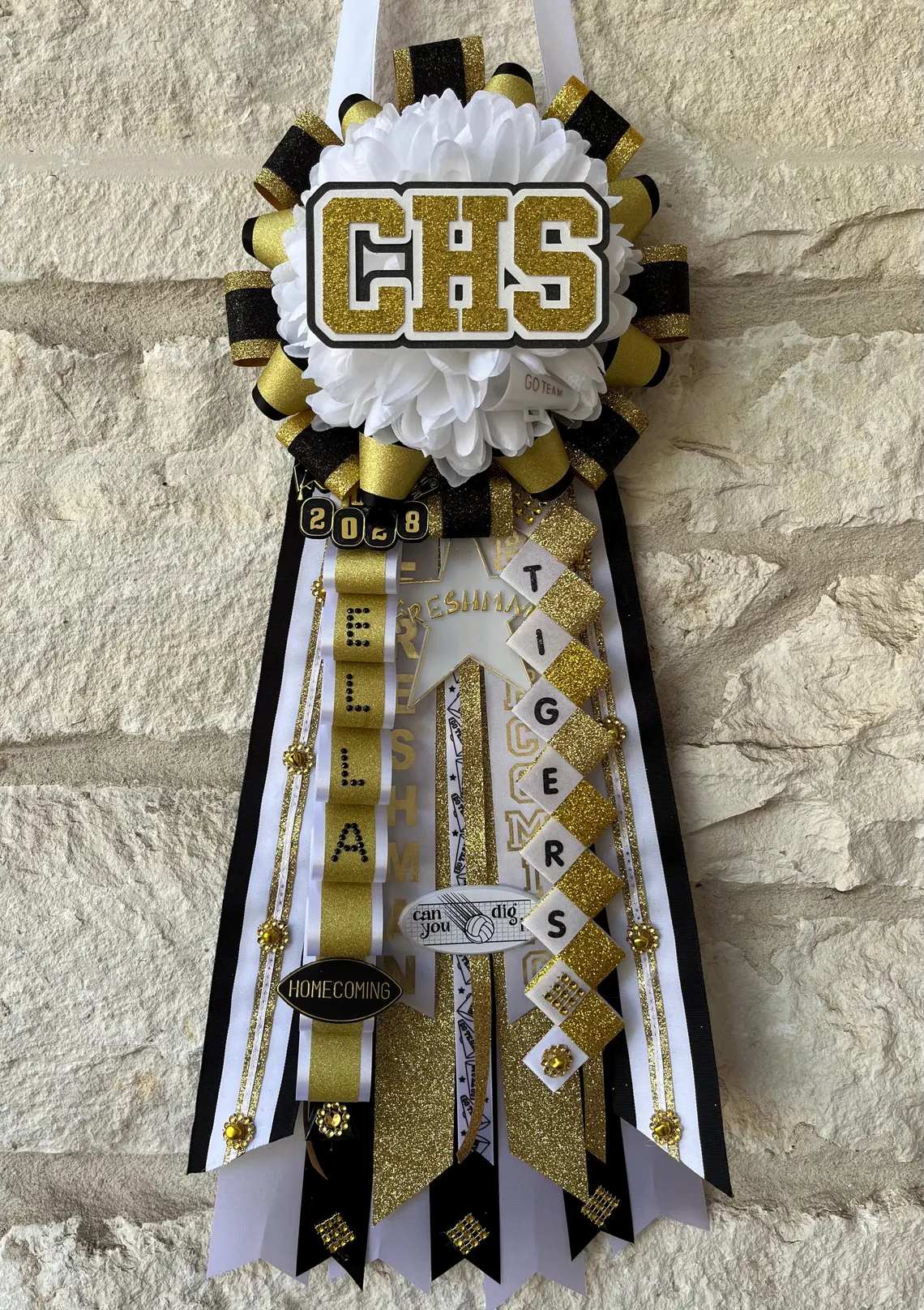 Personalized Homecoming Mum