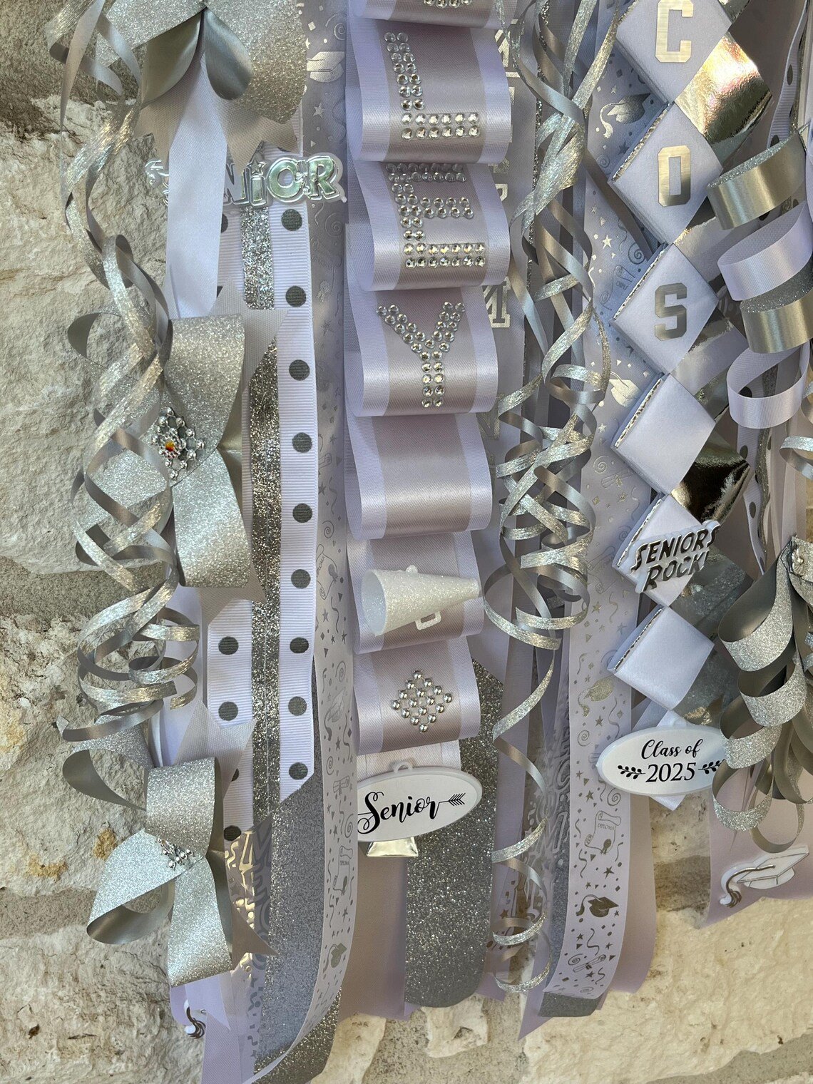 Elegant Senior-Themed, Personalized Homecoming Mum - Image 2