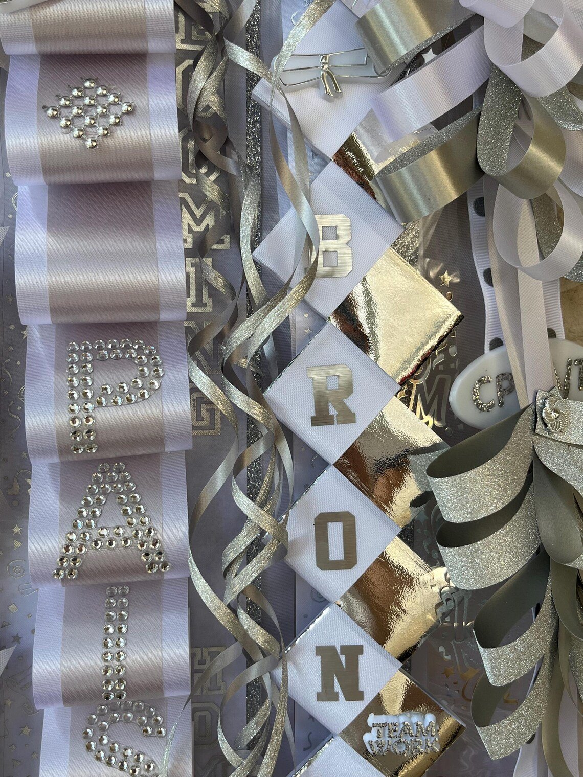 Elegant Senior-Themed, Personalized Homecoming Mum - Image 3