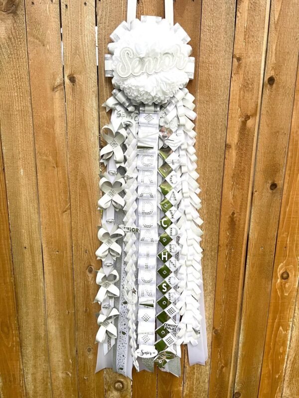 Elegant Senior-Themed, Personalized Homecoming Mum - Image 9