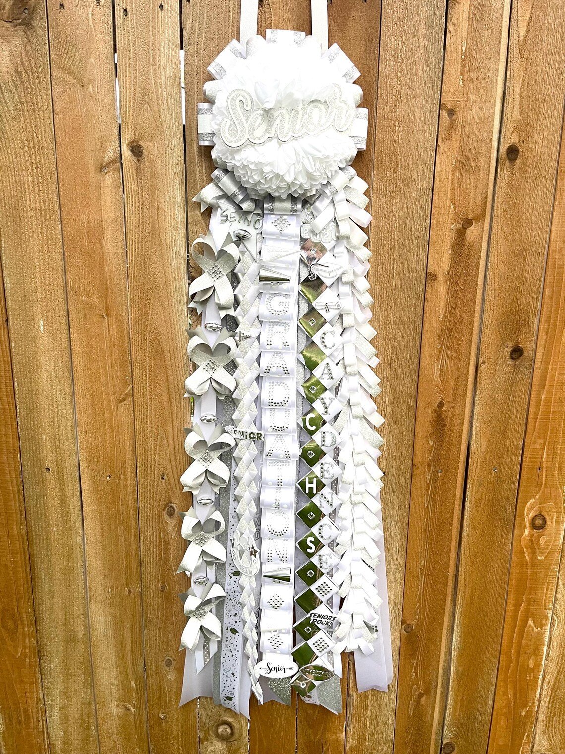 Elegant Senior-Themed, Personalized Homecoming Mum - Image 9