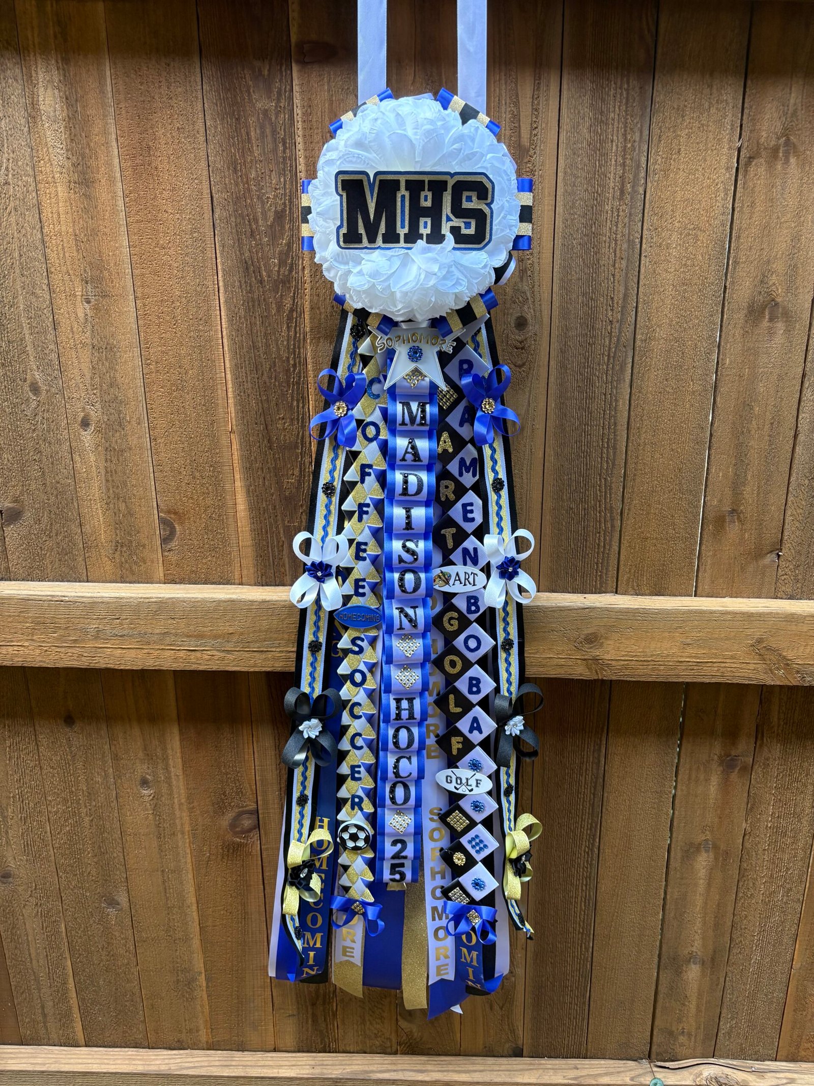 Personalized Deluxe 36 inch Homecoming Mums - Image 5