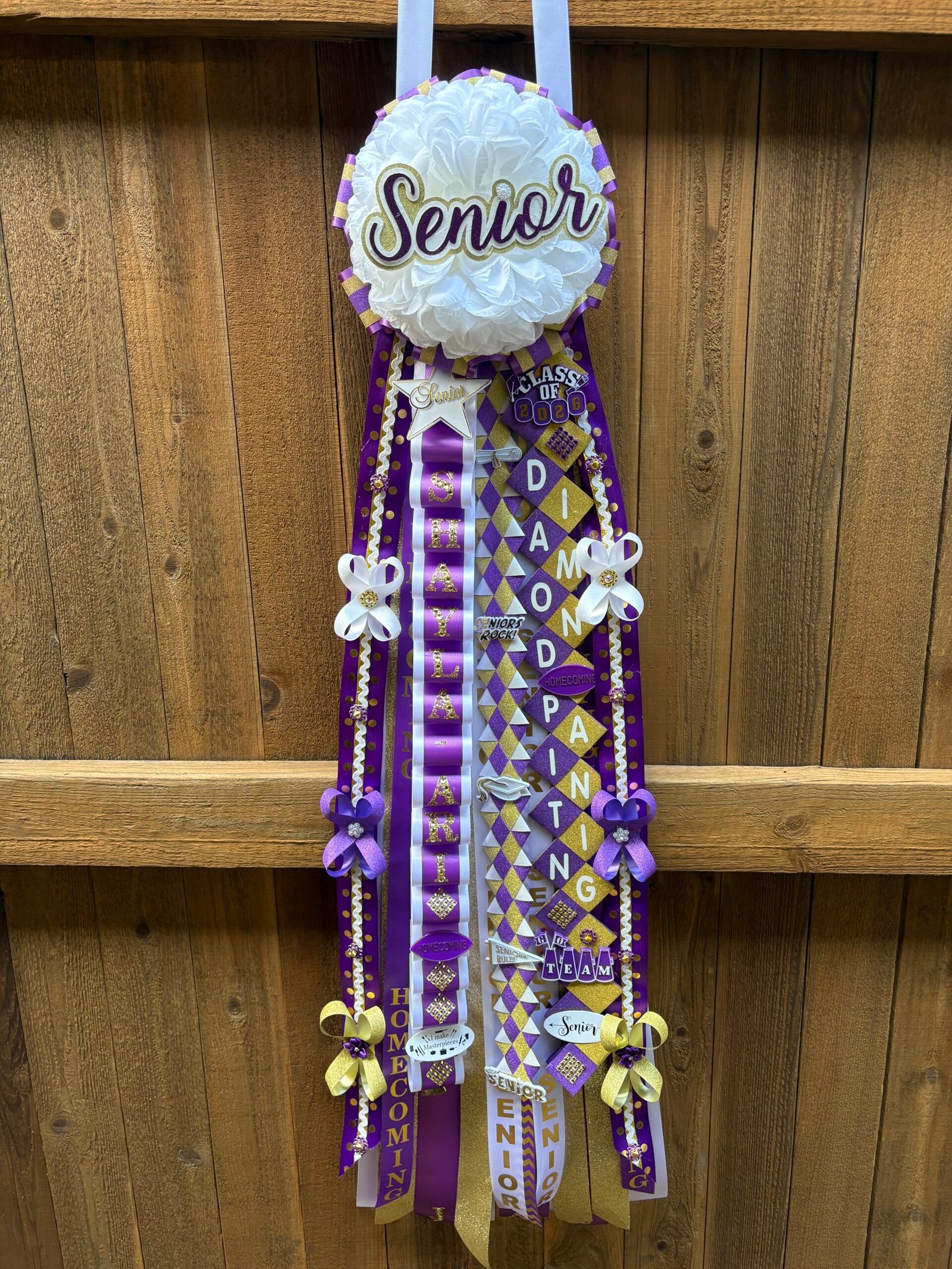 Personalized Deluxe 36 inch Homecoming Mums - Image 6