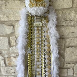 Elegant Senior-Themed, Personalized Homecoming Mum